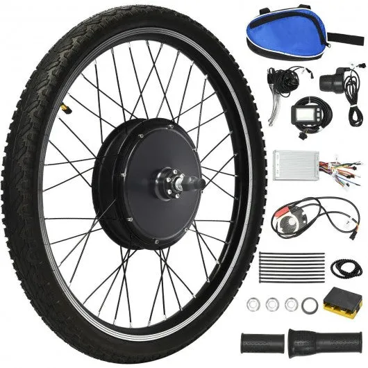 1000W 48V 26" x 1.95" Front Wheel Electric Bicycle Kit