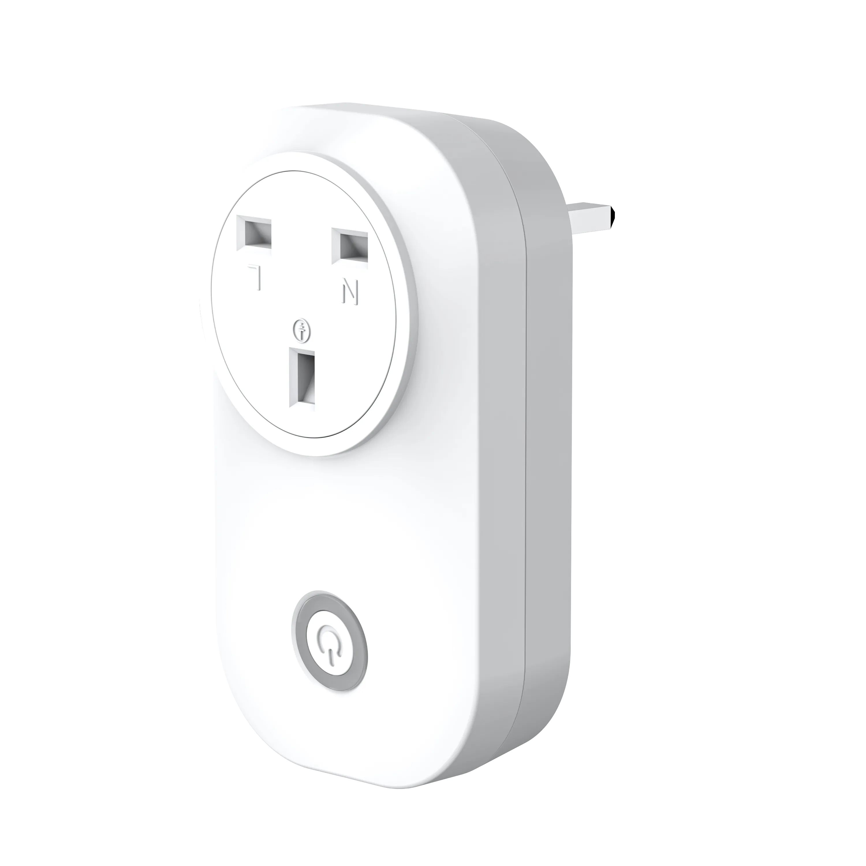 13A Wireless Plug Adapter   1 Gang Switch Eco Series, White Body, Wireless Turn On/Off any appliance