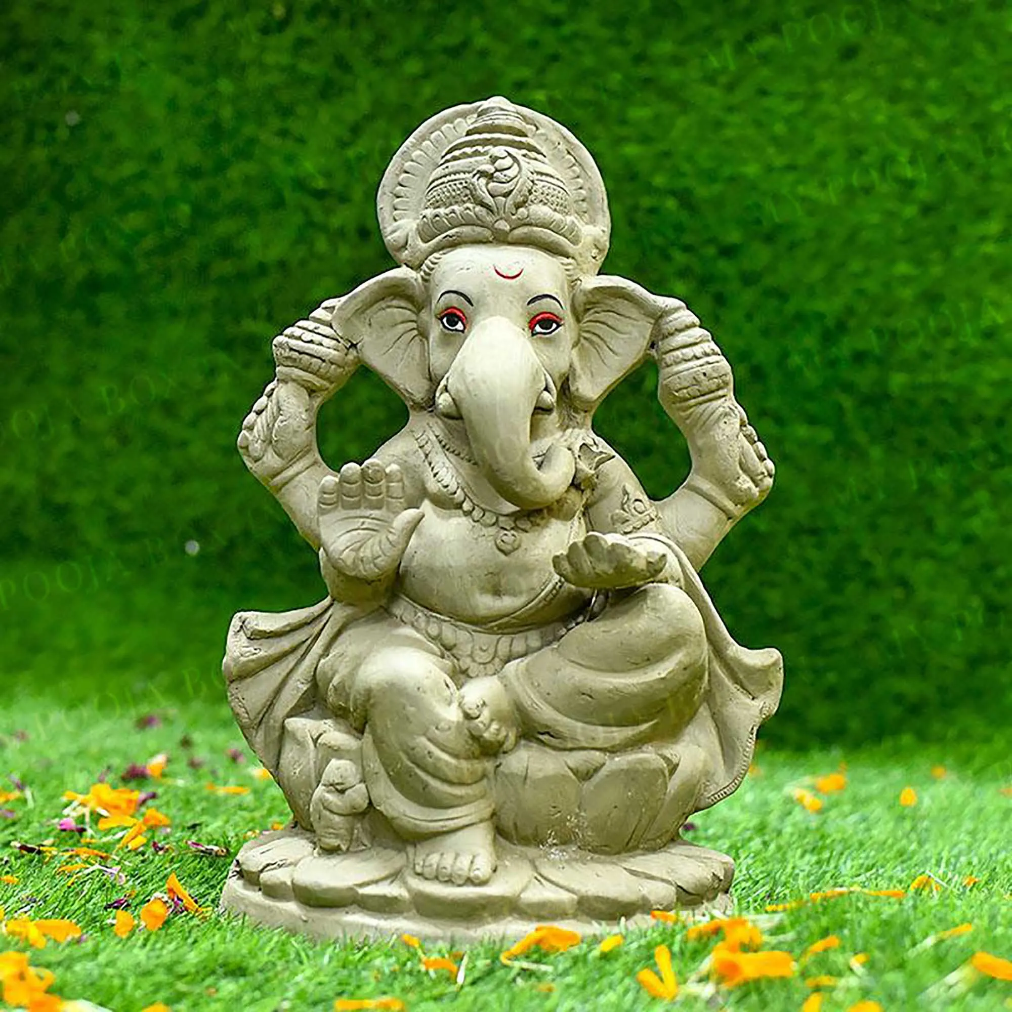 1FEET Amogh Eco-Friendly Ganpati | Plant-A-Ganesha