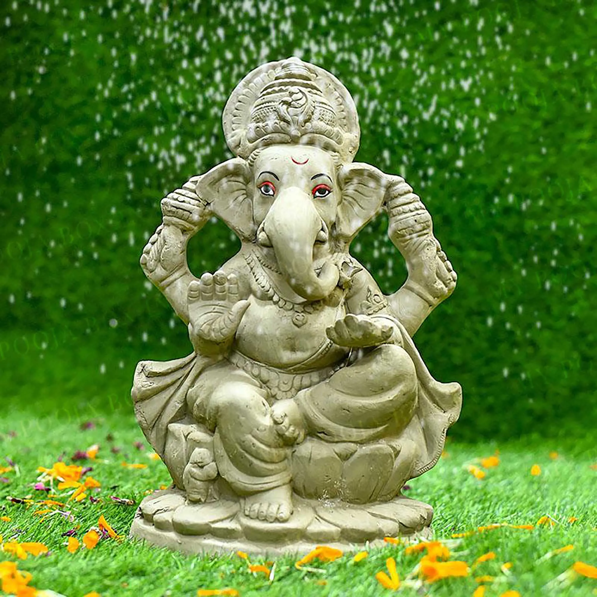 1FEET Amogh Eco-Friendly Ganpati | Plant-A-Ganesha