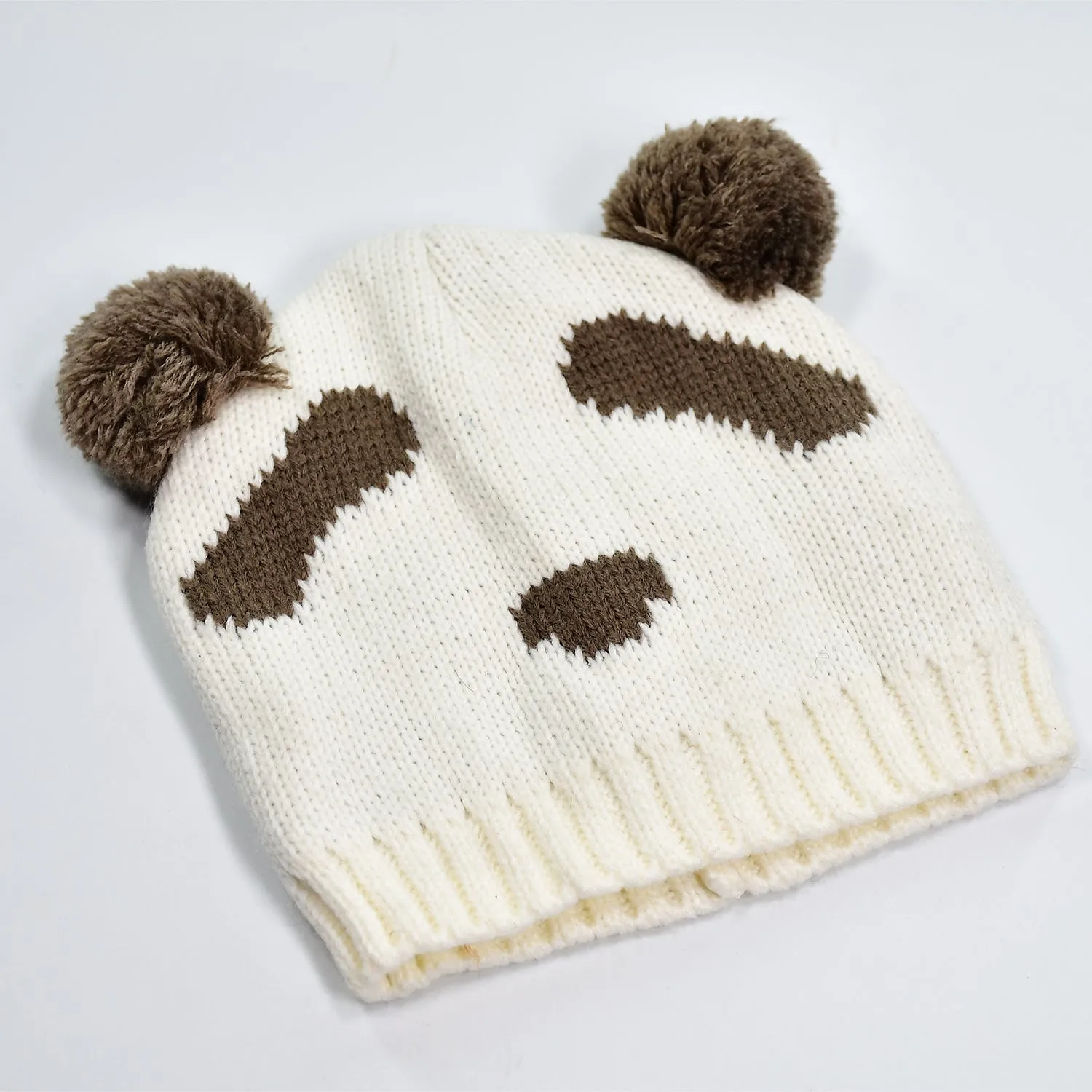 6349 Kids Winter Warm Soft Woolen Cap for Baby Boys and Girls