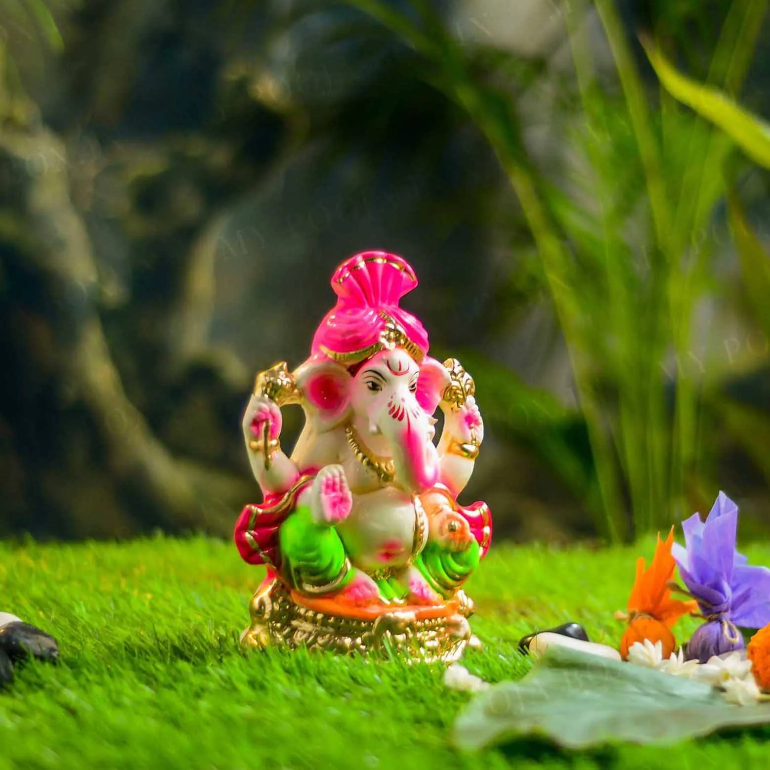 8INCH Namasthetu Eco-Friendly Ganpati | Plant-A-Ganesha