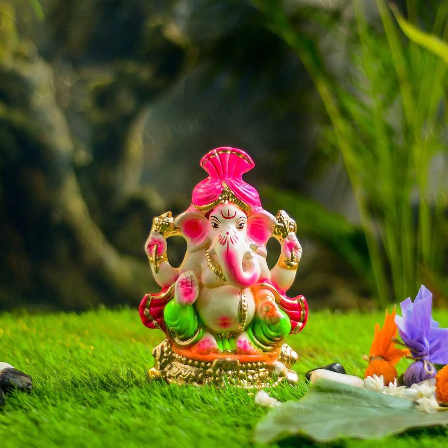 8INCH Namasthetu Eco-Friendly Ganpati | Plant-A-Ganesha