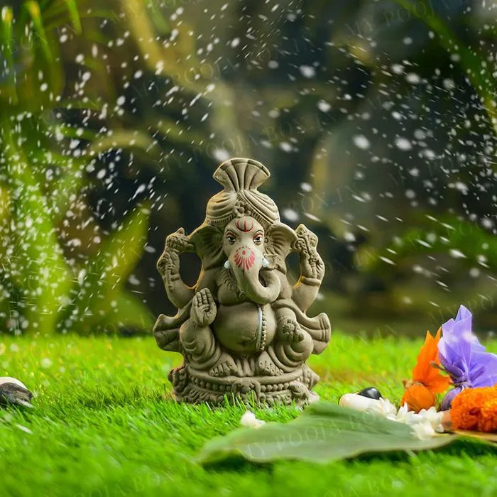 8INCH Namasthetu Eco-Friendly Ganpati | Plant-A-Ganesha