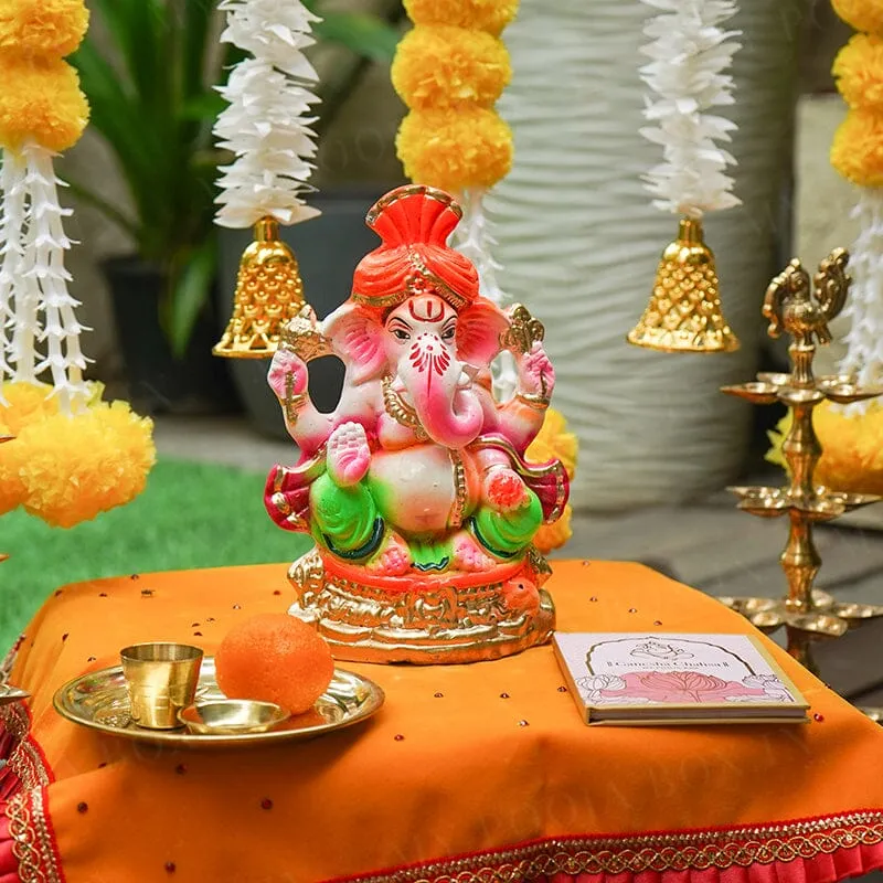 8INCH Namasthetu Eco-Friendly Ganpati | Plant-A-Ganesha