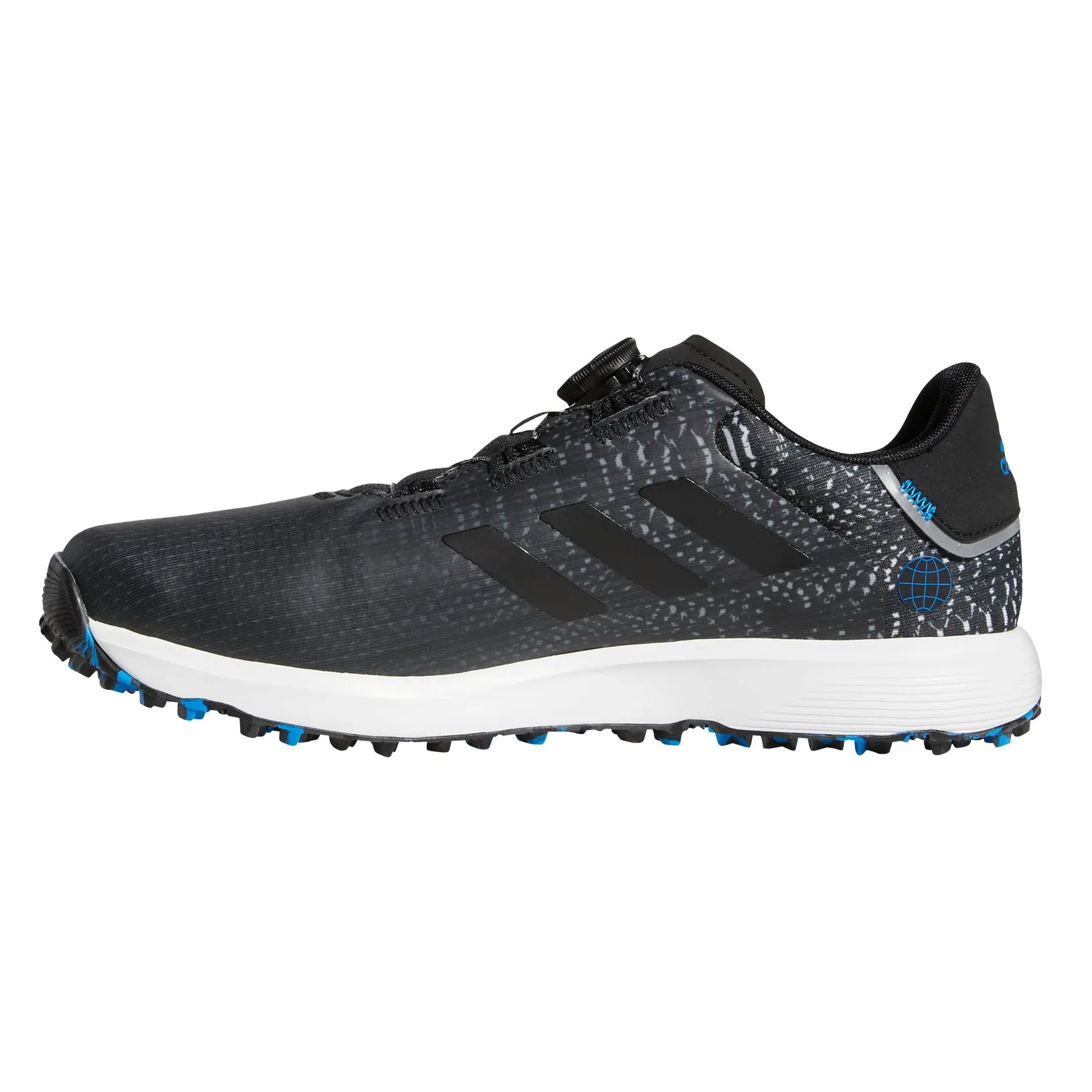 Adidas S2G BOA Spikeless Black Mens Golf Shoes