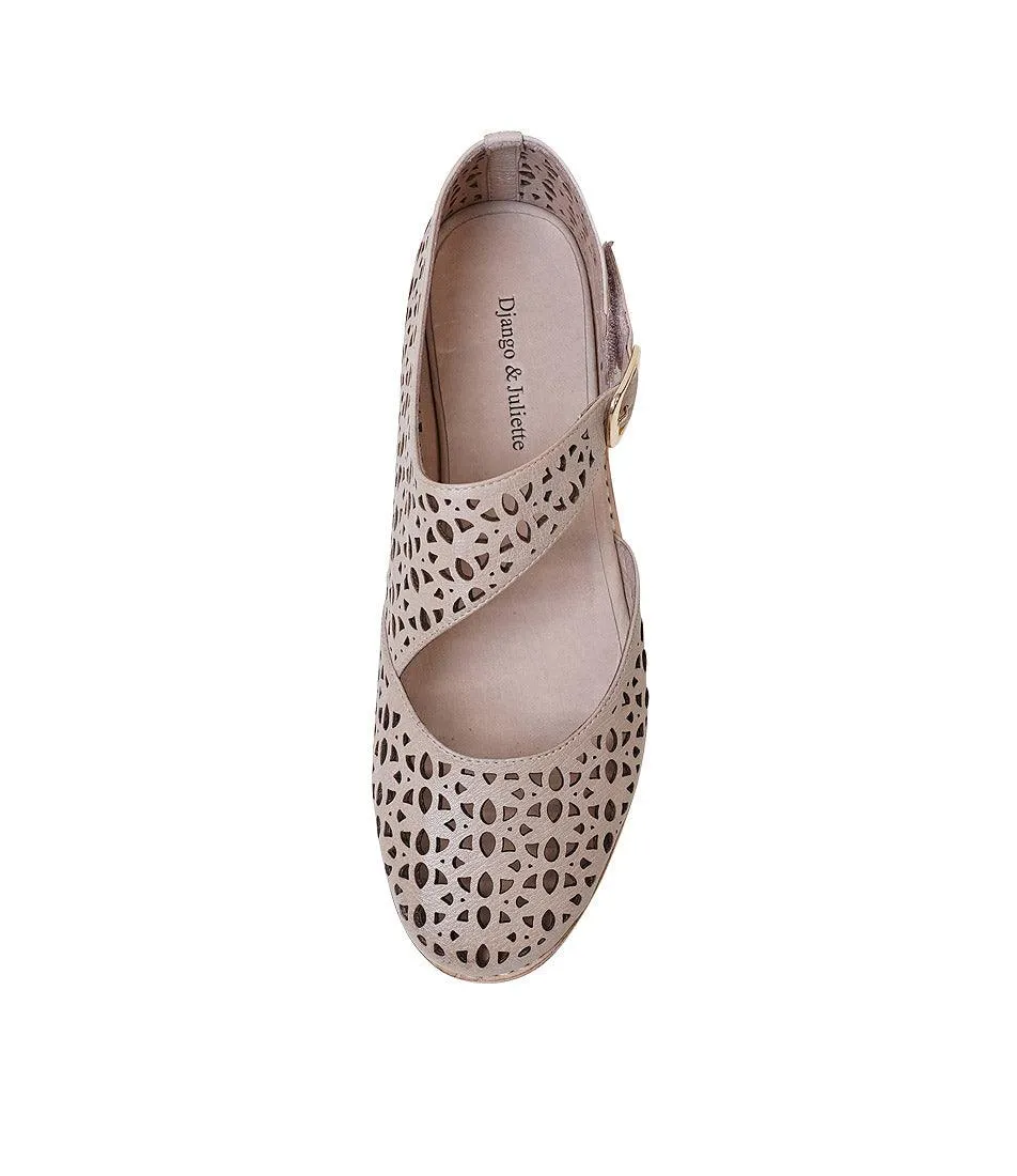 Albion Cappacino Leather Flats