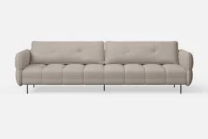 Anzio 4 Seater Sofa Sand Leather