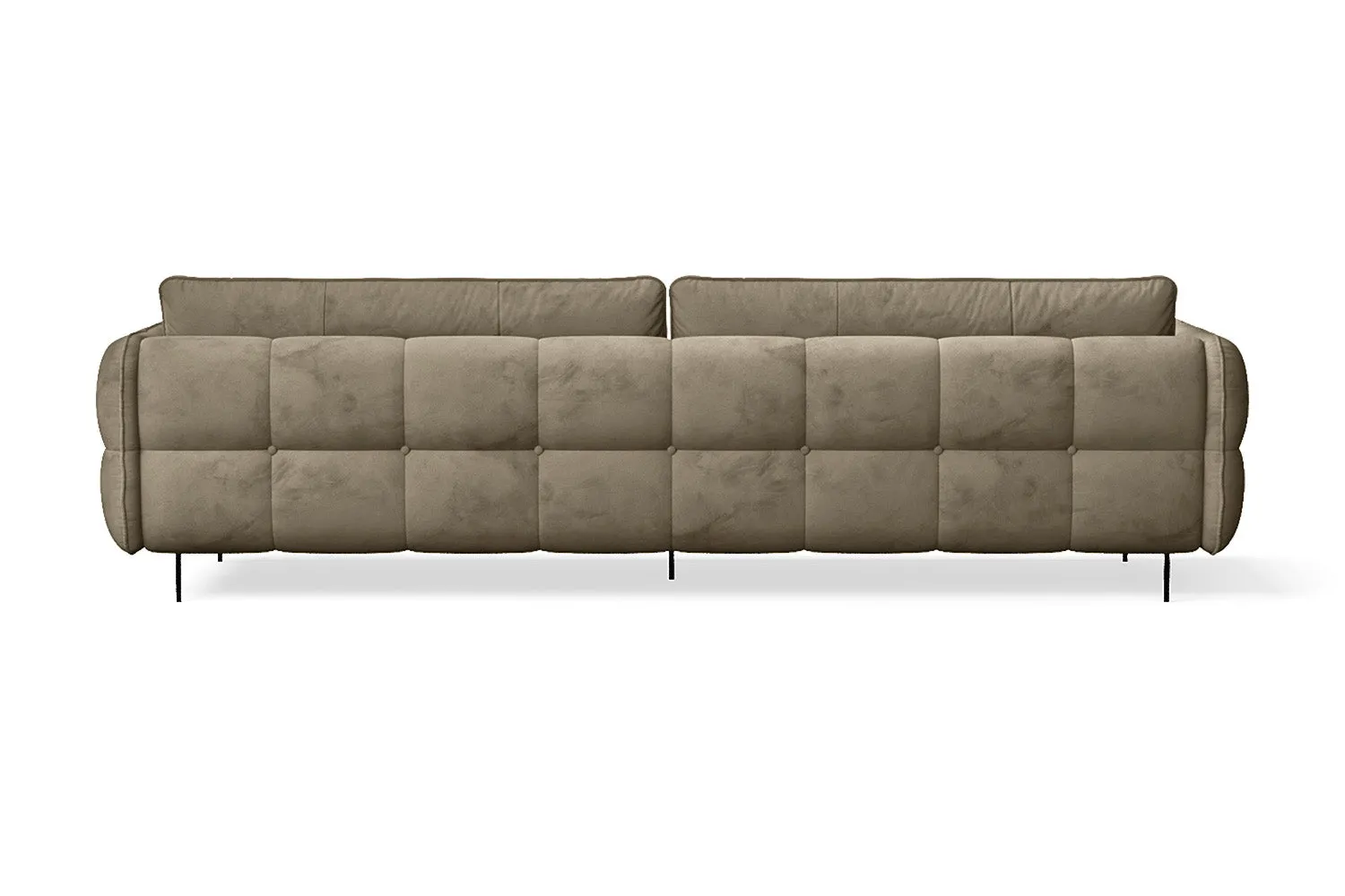 Anzio 4 Seater Sofa Sand Velvet