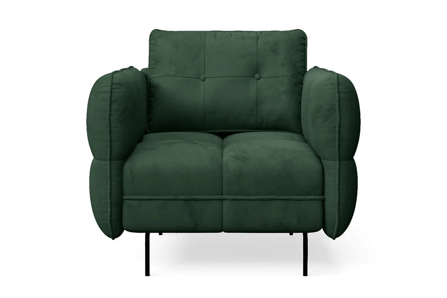 Anzio Armchair Green Velvet