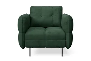 Anzio Armchair Green Velvet