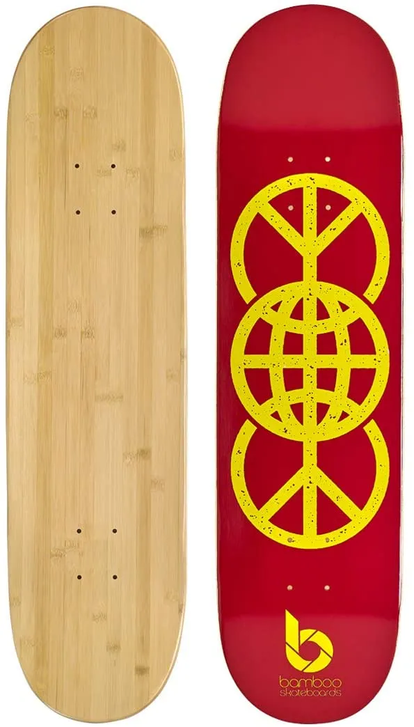 Bamboo Skateboards - Graphic Skateboard Deck Only - Eco Friendly