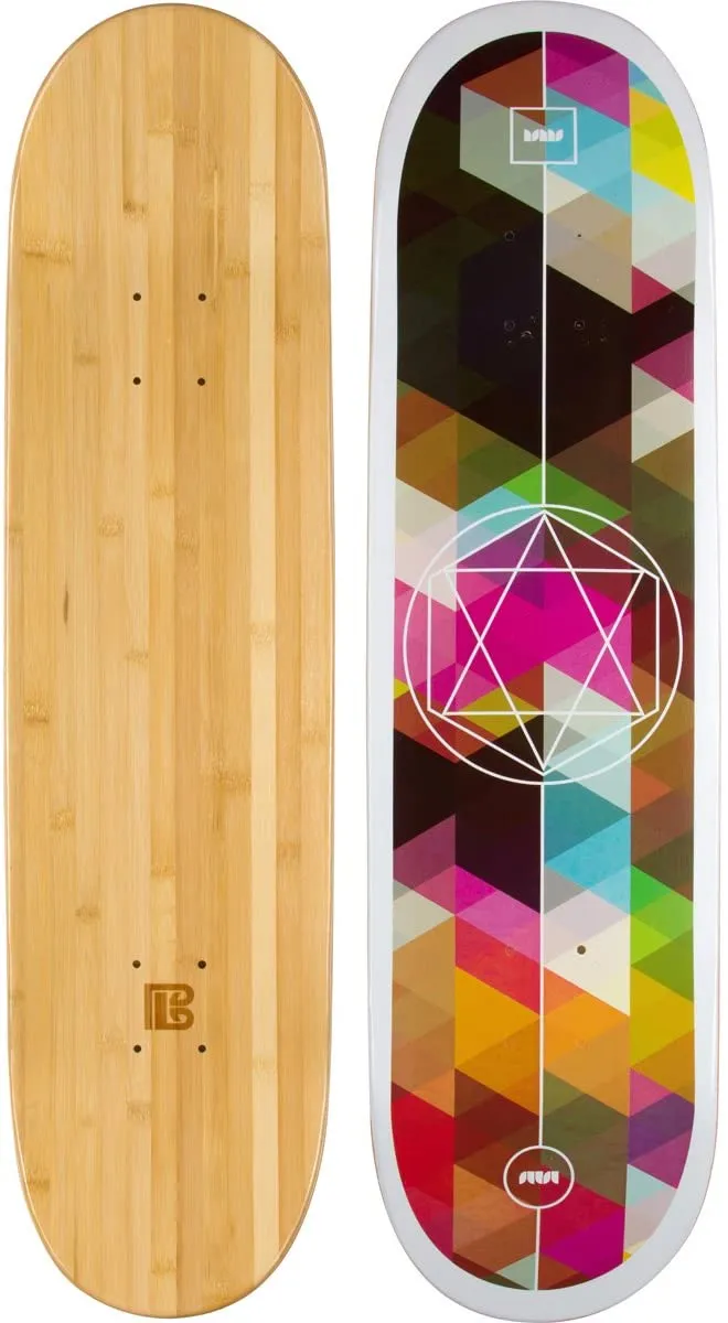 Bamboo Skateboards - Graphic Skateboard Deck Only - Eco Friendly