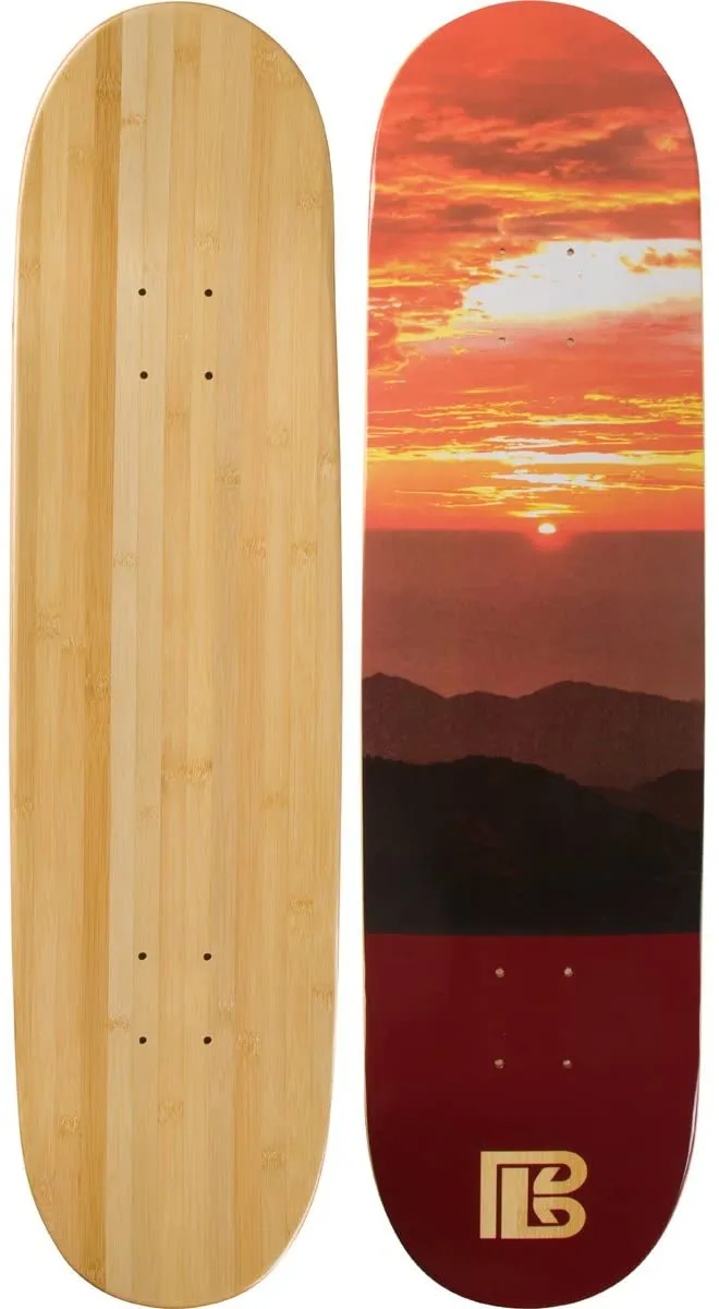 Bamboo Skateboards - Graphic Skateboard Deck Only - Eco Friendly