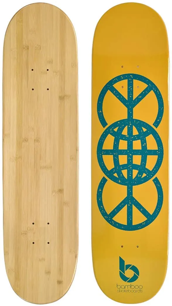 Bamboo Skateboards - Graphic Skateboard Deck Only - Eco Friendly