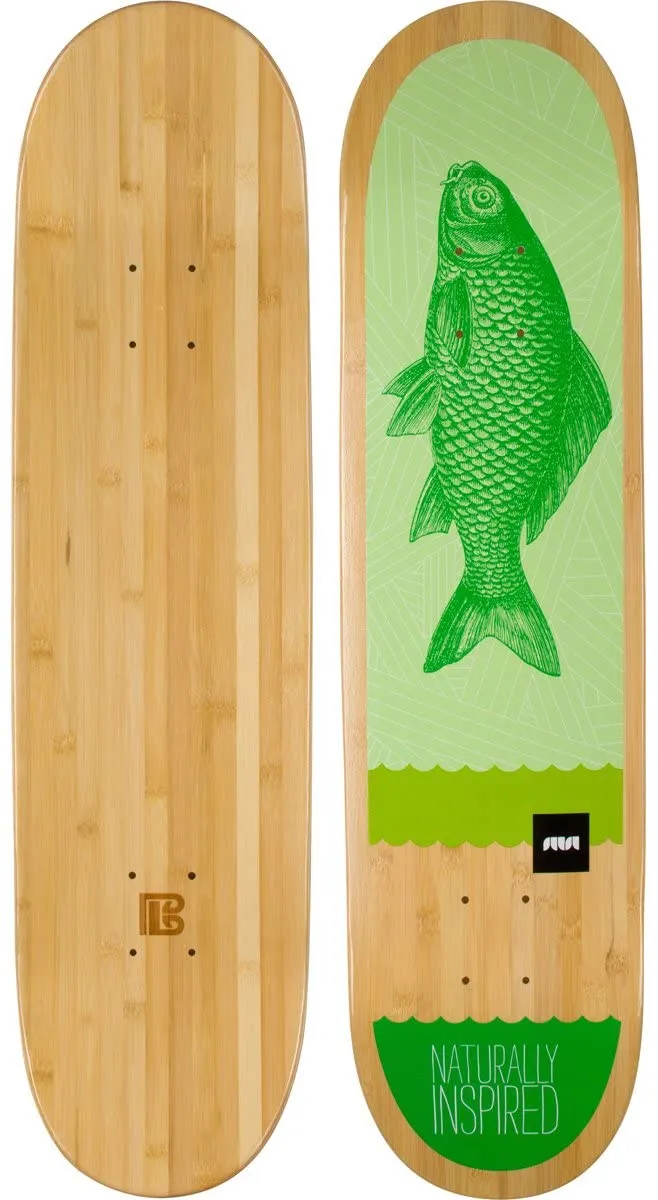 Bamboo Skateboards - Graphic Skateboard Deck Only - Eco Friendly