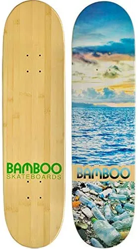 Bamboo Skateboards - Graphic Skateboard Deck Only - Eco Friendly