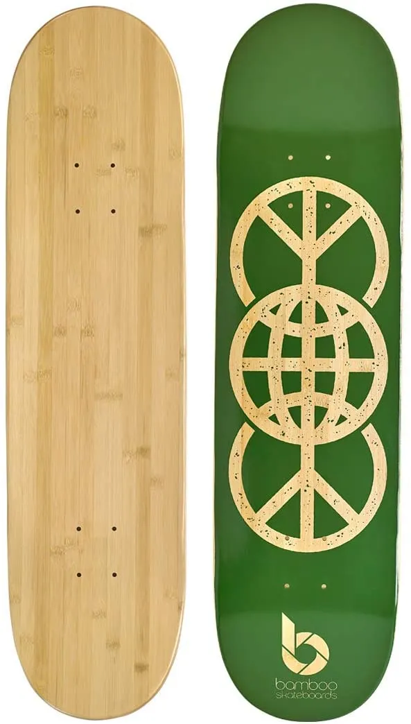 Bamboo Skateboards - Graphic Skateboard Deck Only - Eco Friendly