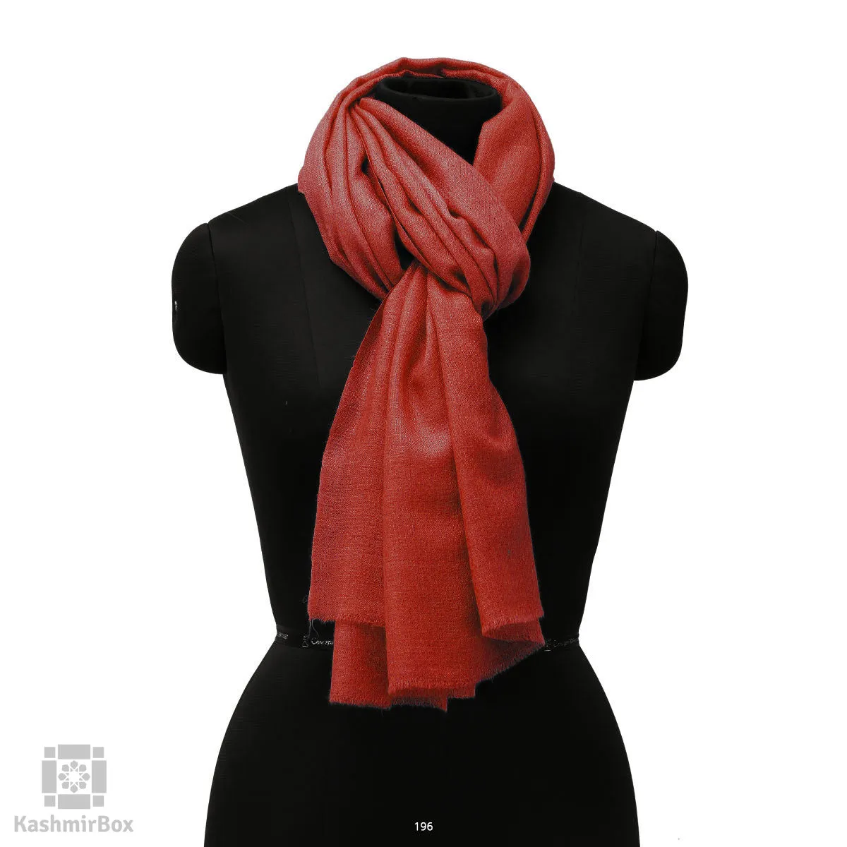 Berry Red Woolen Stole