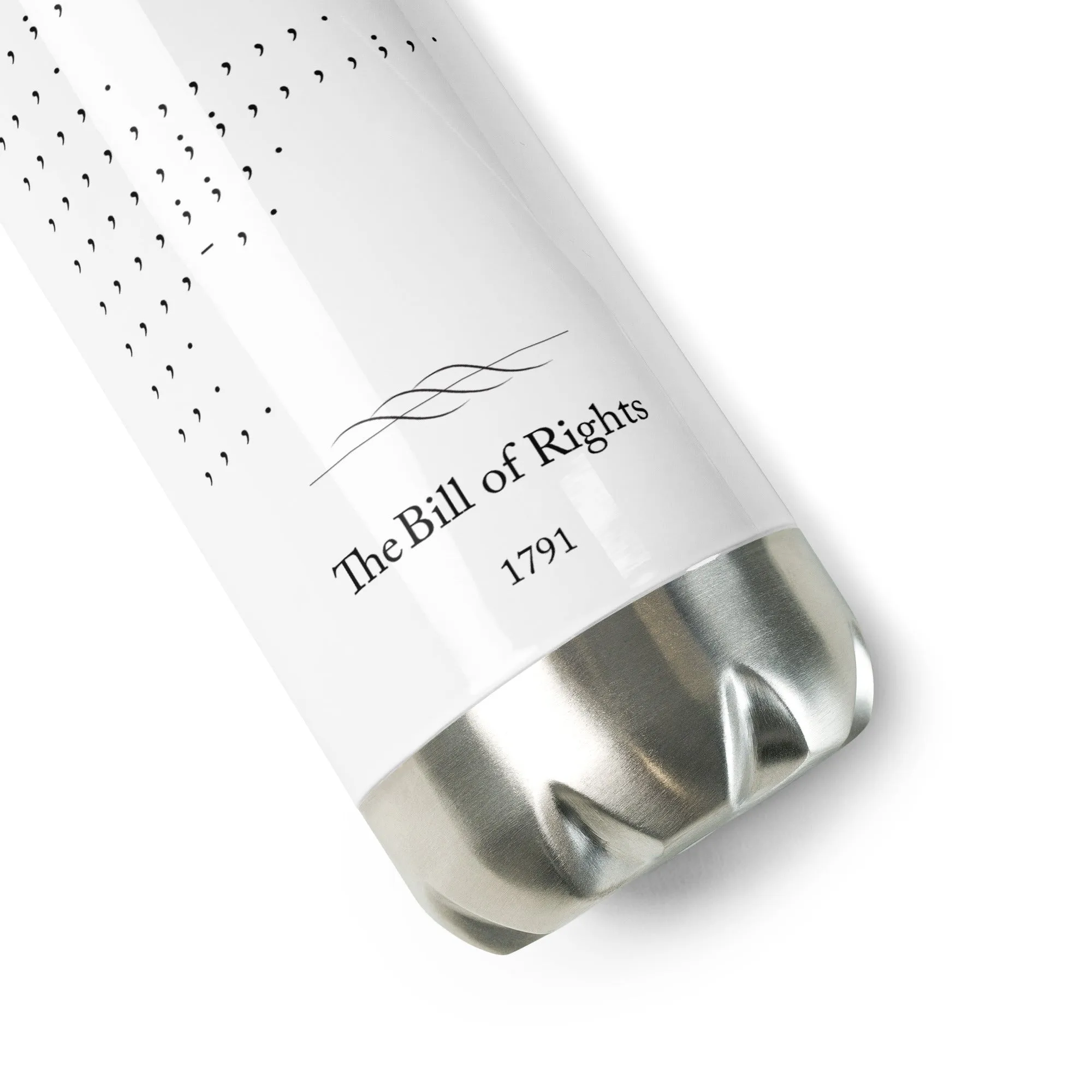 Bill of Rights - Stainless Steel Water Bottle