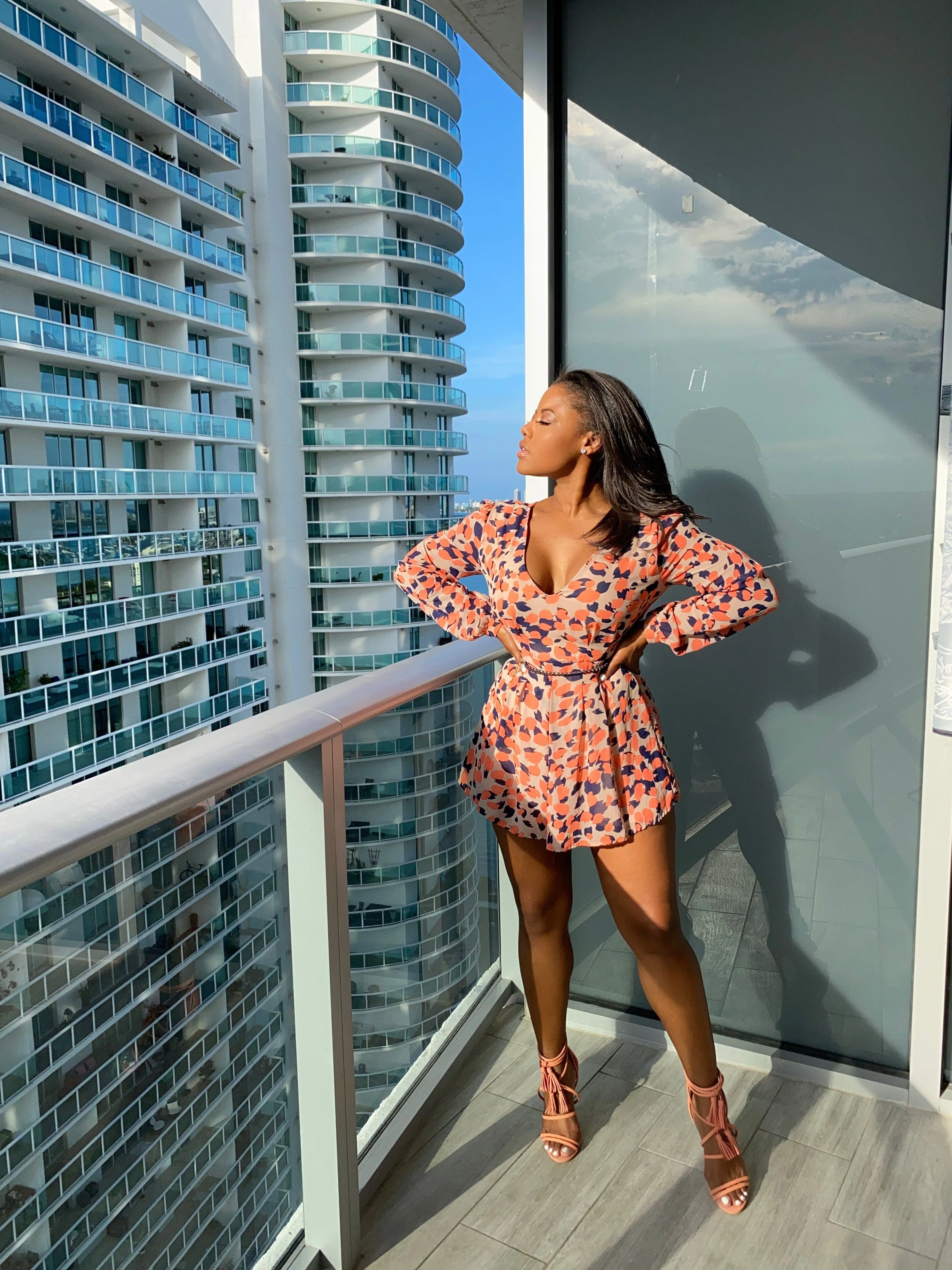 Brunch in Barbados Romper