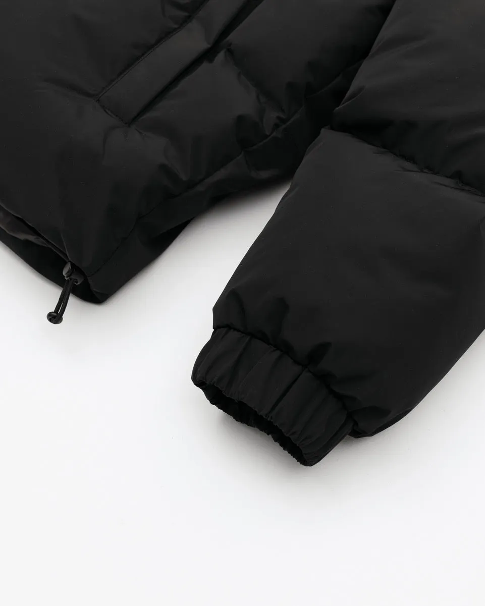 Deluxe Black Cartier Puffer Jacket for Unisex