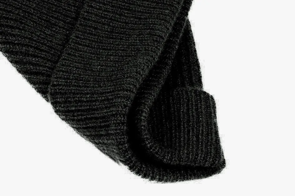 Cashmere Ribbed Cap