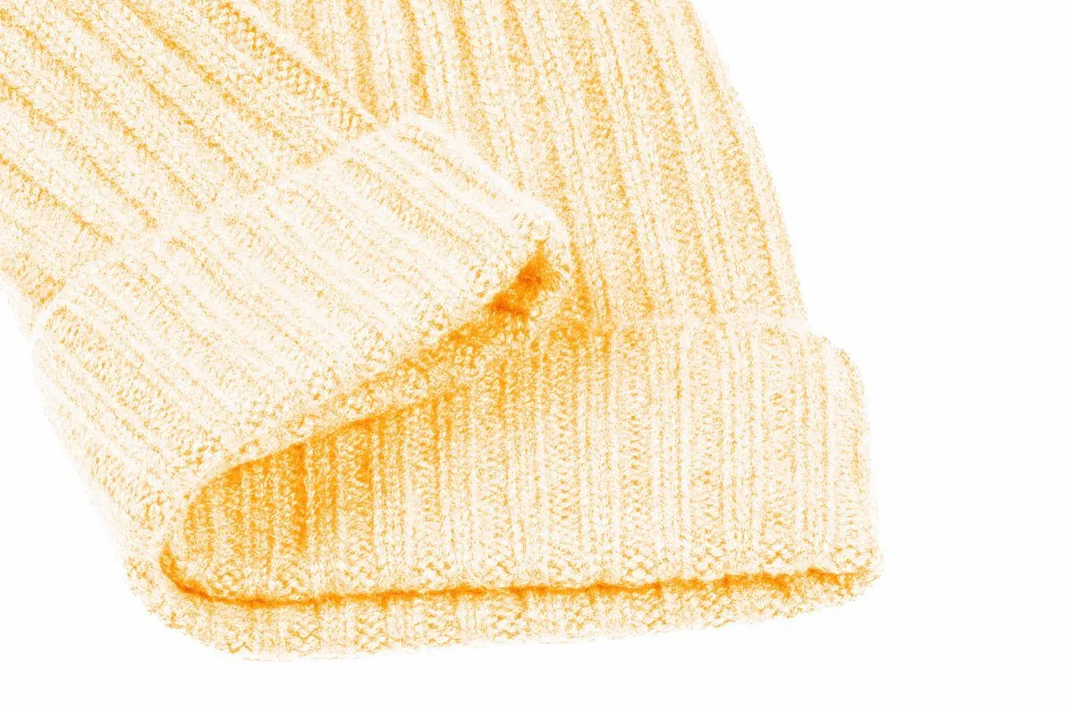 Cashmere Ribbed Cap