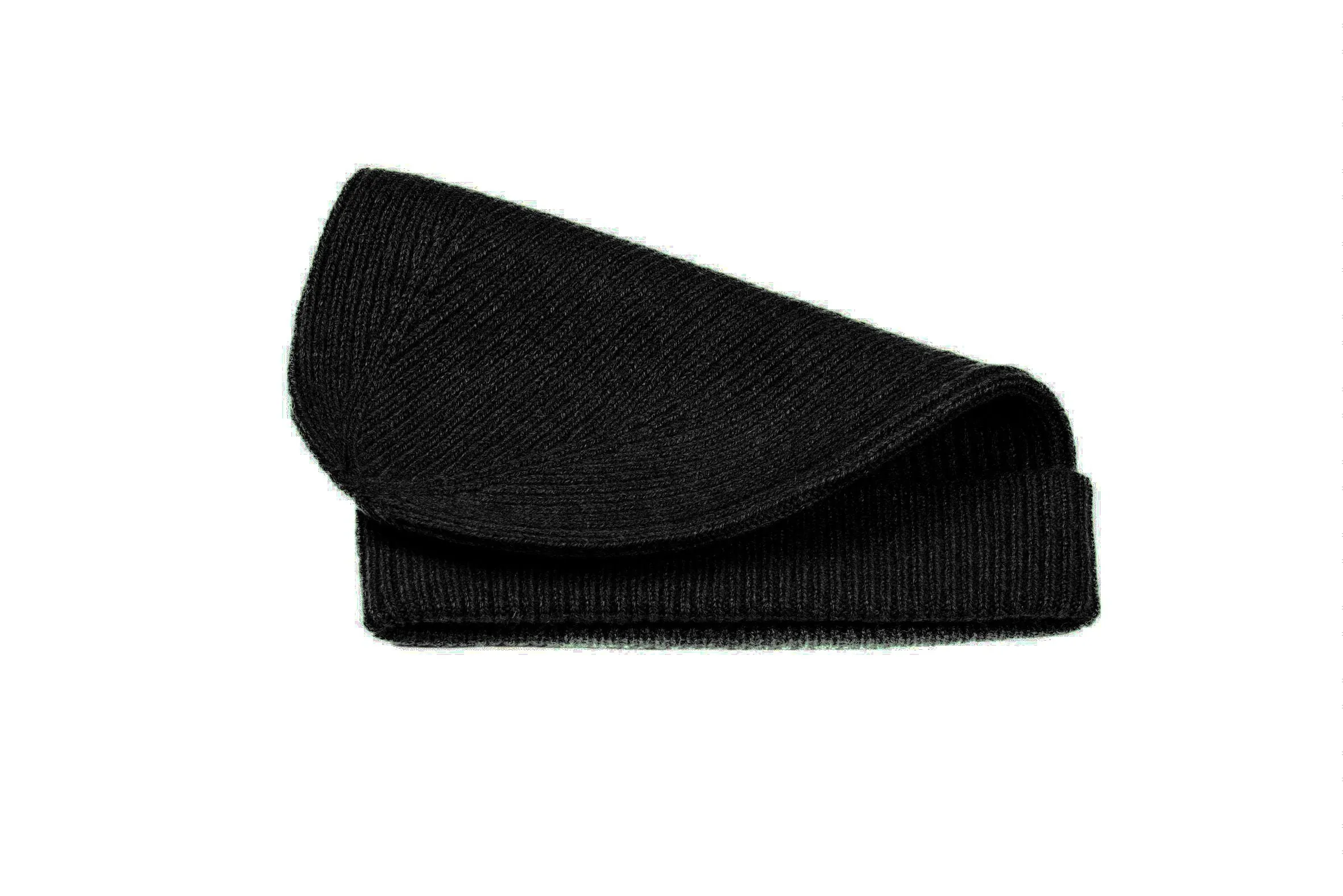 Cashmere Ribbed Cap