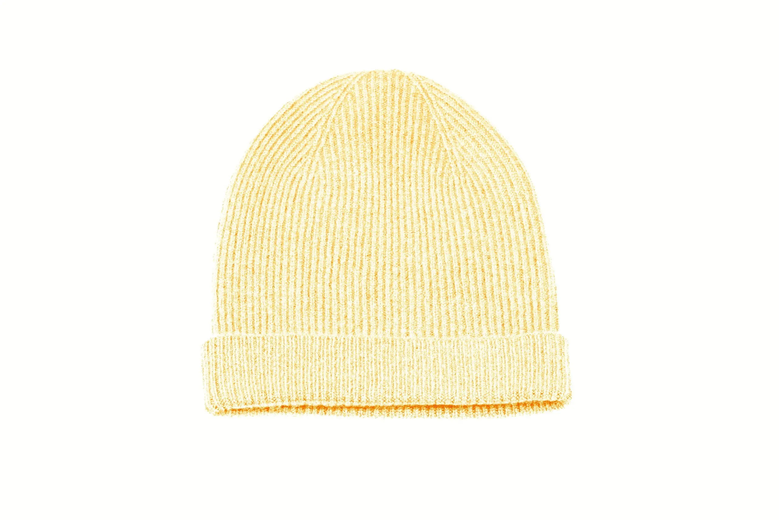 Cashmere Ribbed Cap