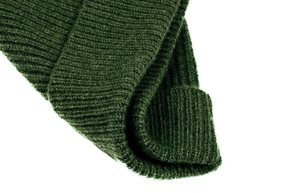 Cashmere Ribbed Cap