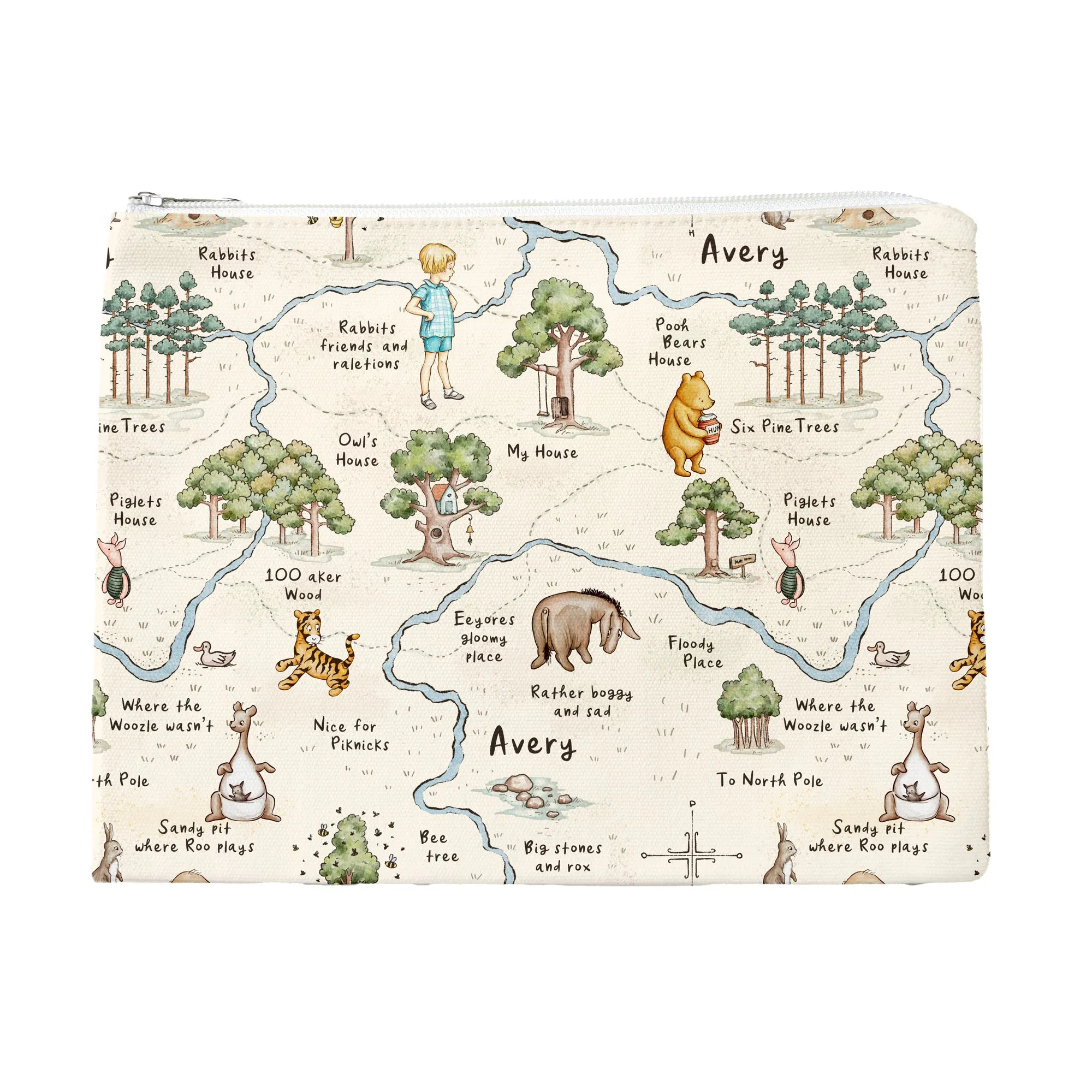 Classic Pooh - Personalized Wet/Dry Bag