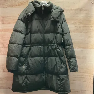 Coat Puffer & Quilted By Dkny In Black, Size: Xxl