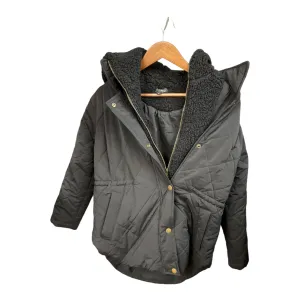 Coat Puffer & Quilted By Evereve In Black, Size: Xs