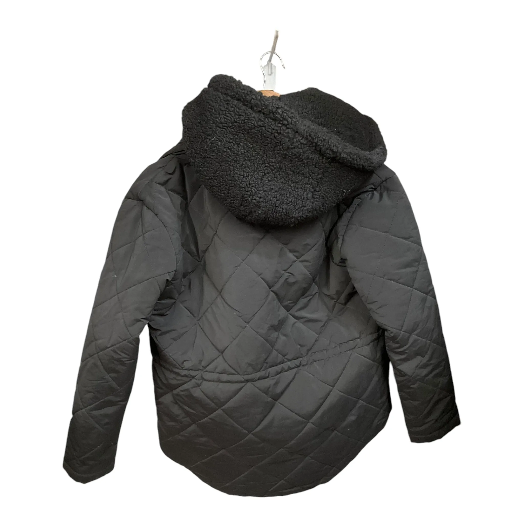 Coat Puffer & Quilted By Evereve In Black, Size: Xs