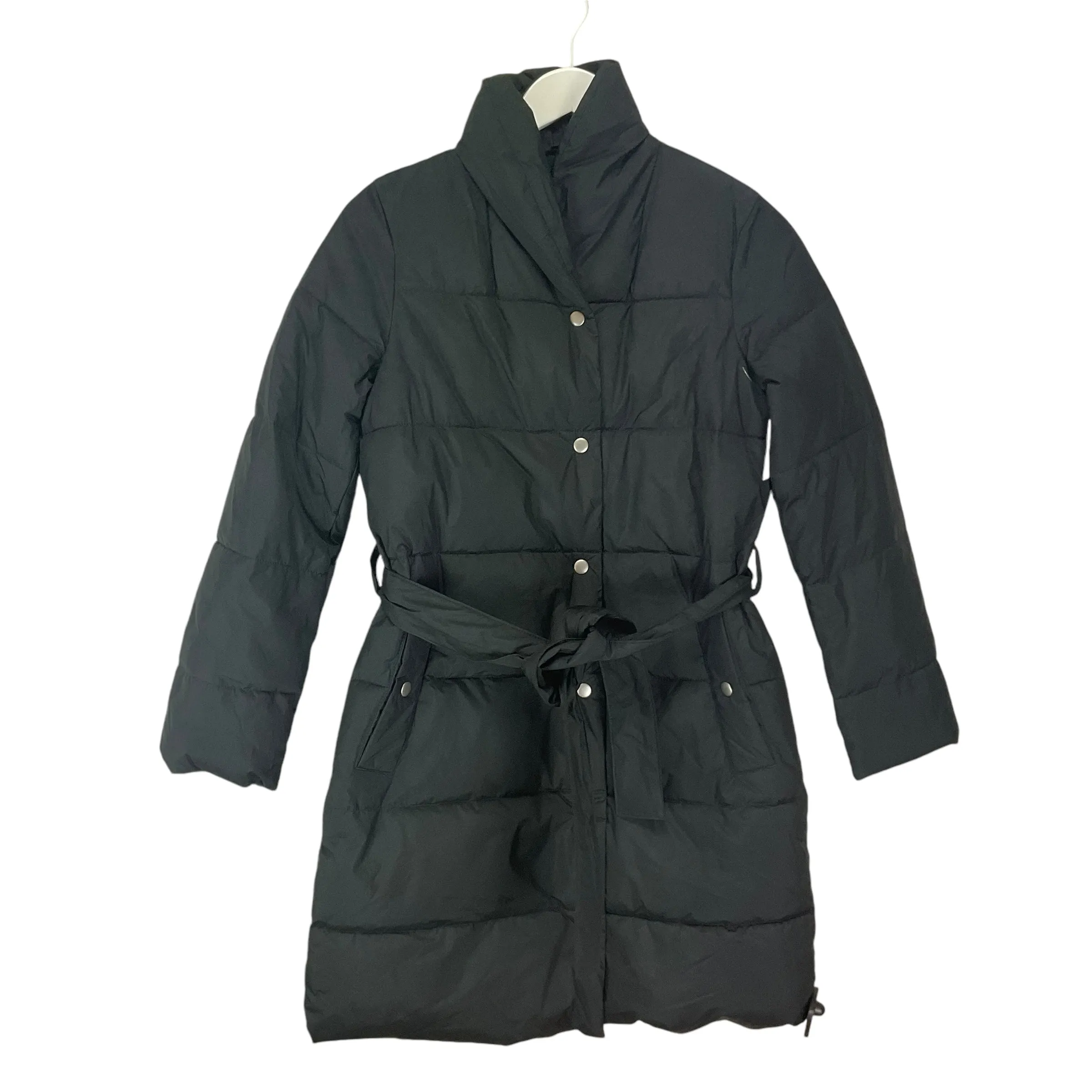 Coat Puffer & Quilted By J. Crew In Black, Size: Xxl