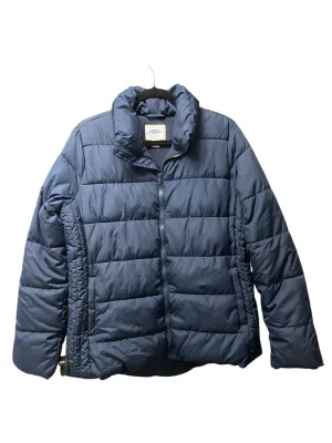 Coat Puffer & Quilted By Old Navy In Blue, Size: L