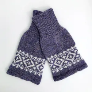 Crocus Fair Isle Wrist Warmer