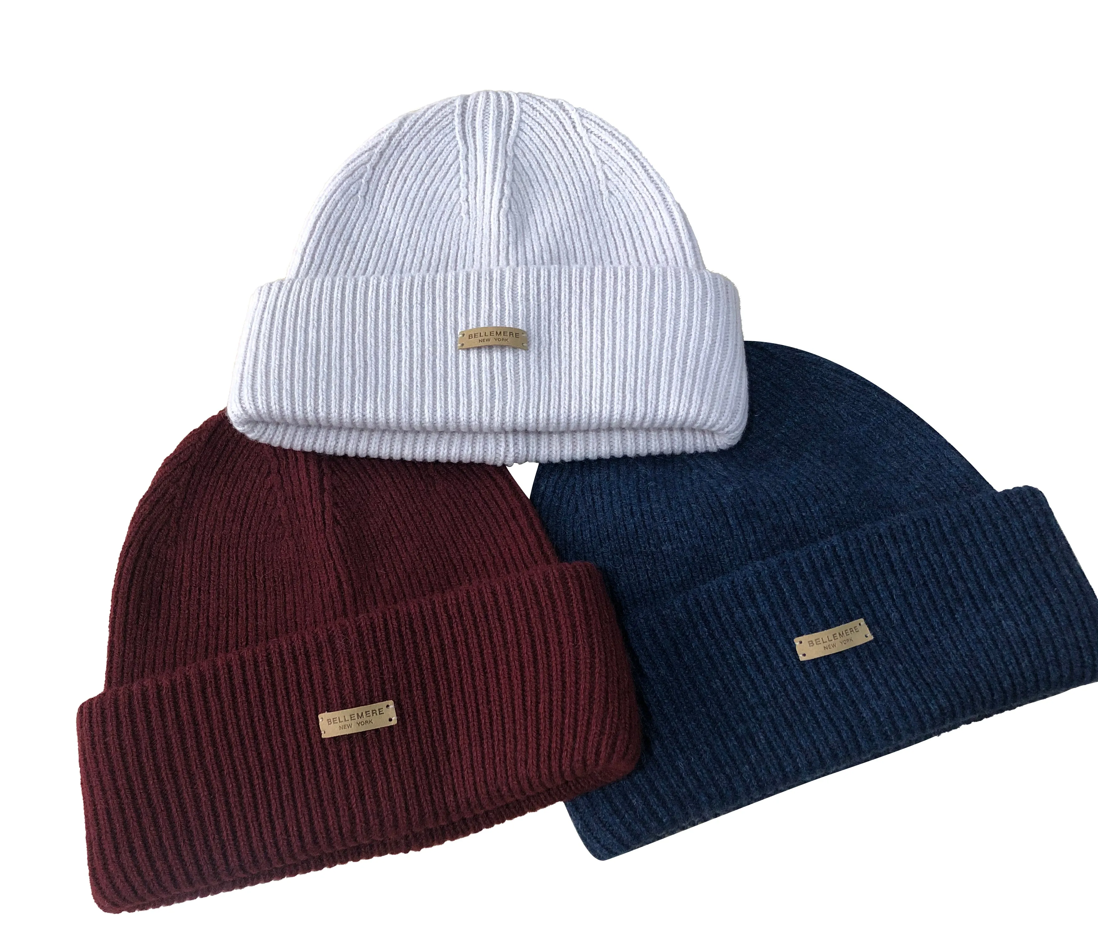 Cuffed Cashmere Beanie