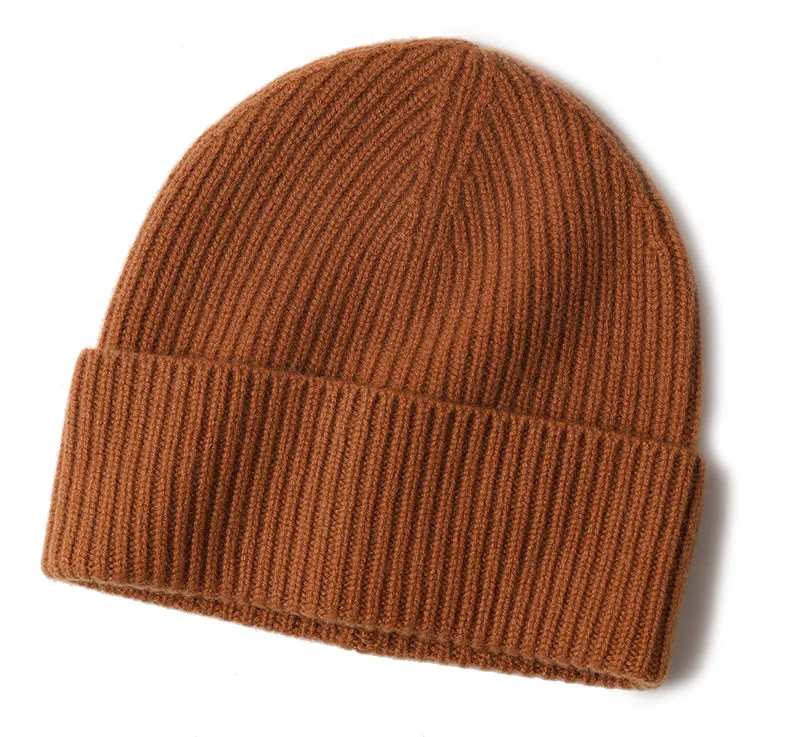 Cuffed Cashmere Beanie