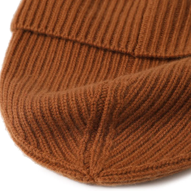 Cuffed Cashmere Beanie