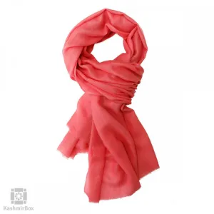 Deep Pink  Woolen Stole