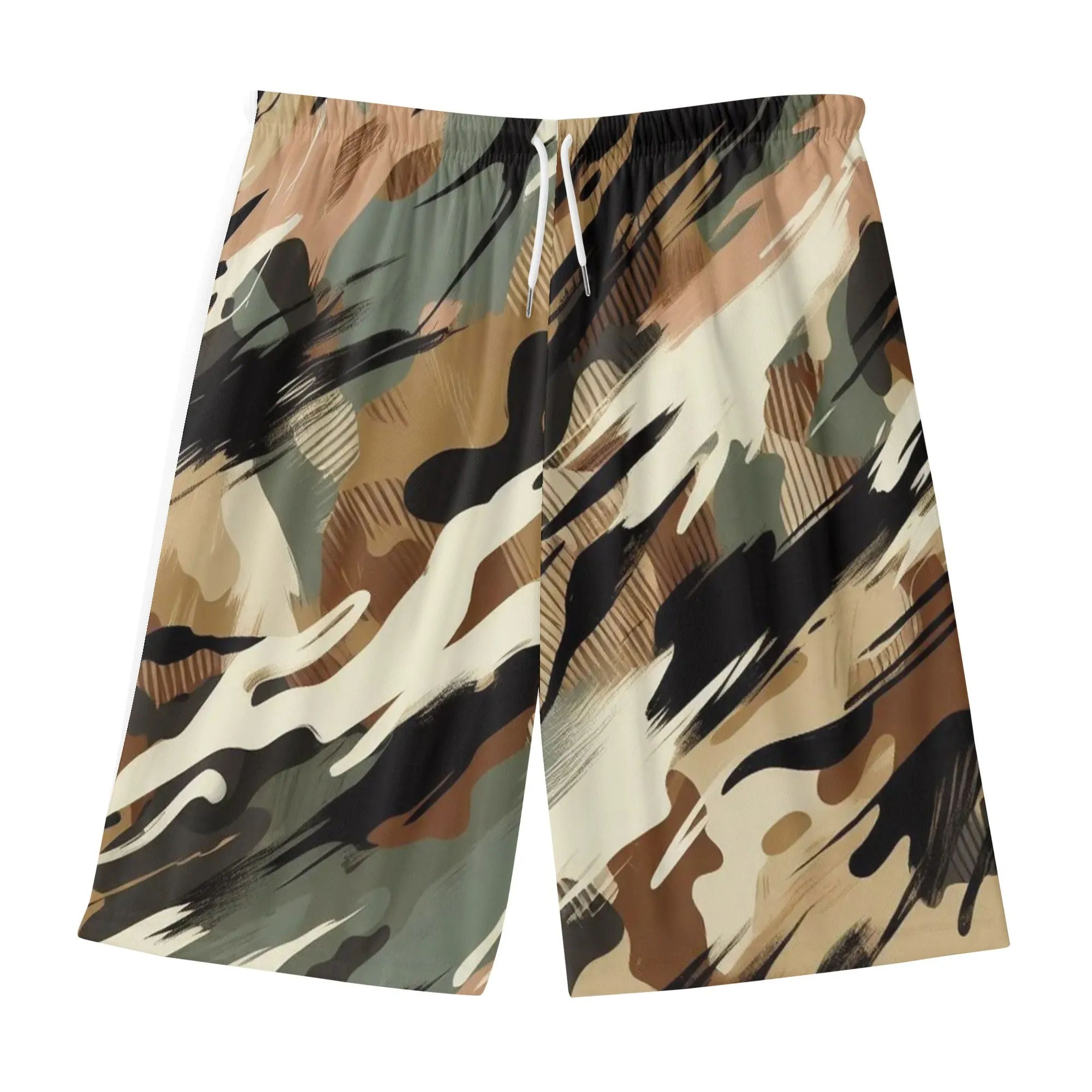 Designer Mens Lightweight Hawaiian Beach Shorts|Resort Wear