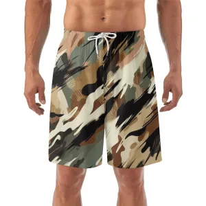 Designer Mens Lightweight Hawaiian Beach Shorts|Resort Wear