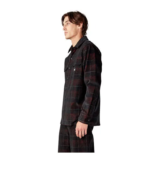 Dickies Alma Plaid L/S Plaid - Corduroy Check Dark Base