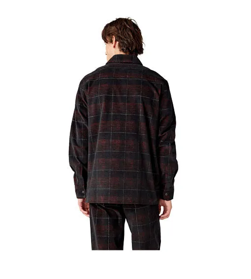 Dickies Alma Plaid L/S Plaid - Corduroy Check Dark Base