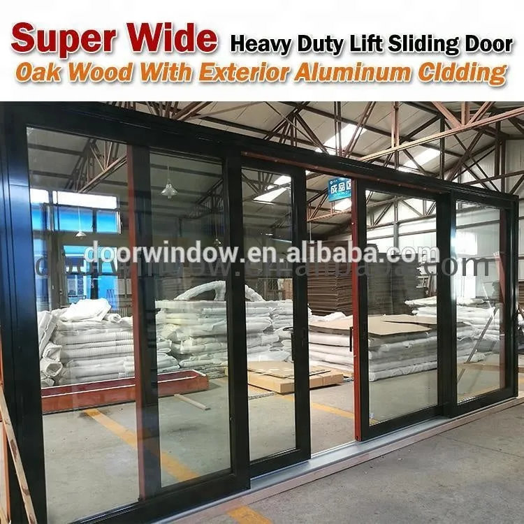 Doorwin 2021High-end Lift & Slide door lift or sliding glass Glass and Slider Doors design Price Garage For Luxurious Villa