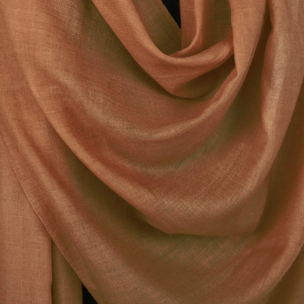 Earthy Brown Woolen Scarf