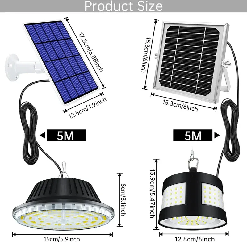 Eco Solar Panel Outdoor Waterproof Light System