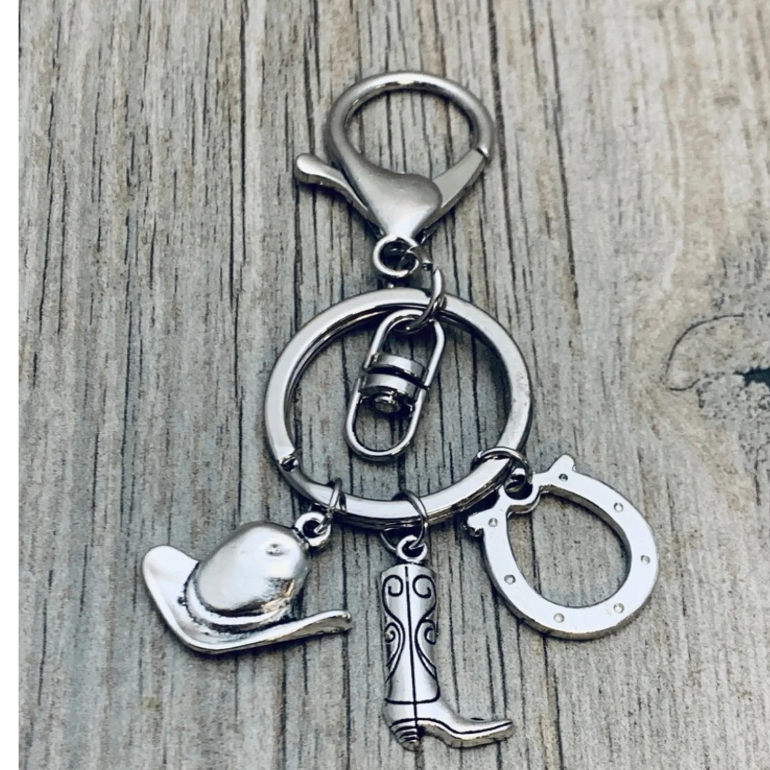 Equestrian Horse Zipperpull Keychain